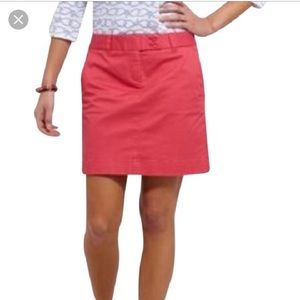 VINEYARDS VINES hot pink utility mini skirt